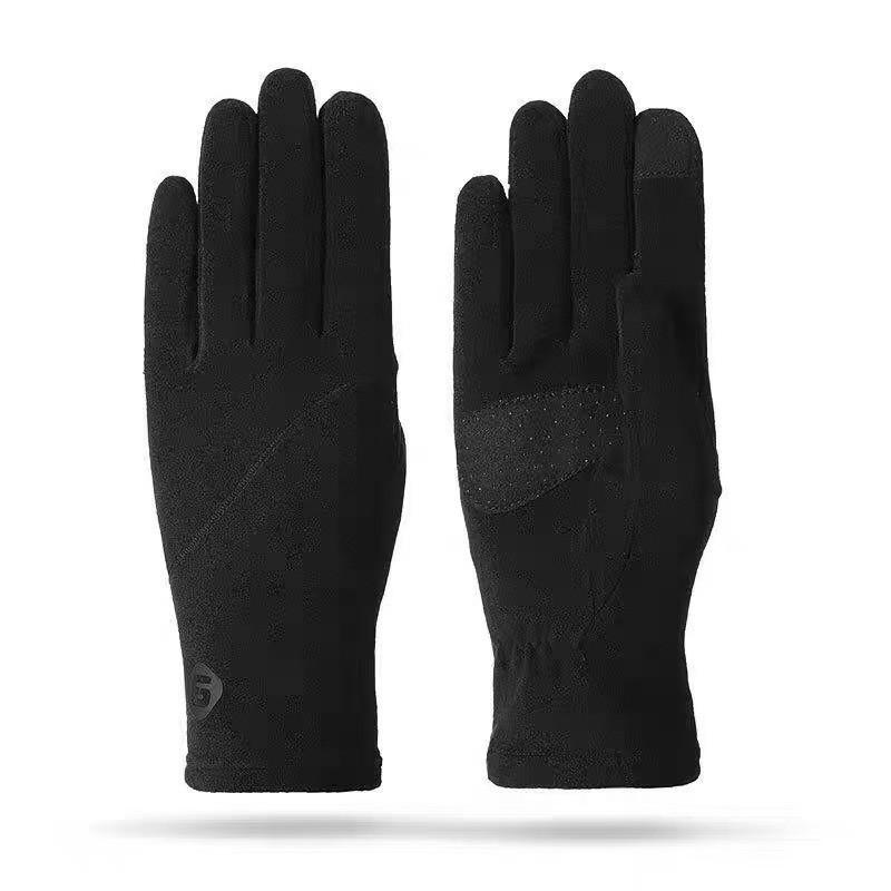 

Derong Womens Winter Cycling Gloves With Touch Screen And Nonslip Grip For Commuting чёрный