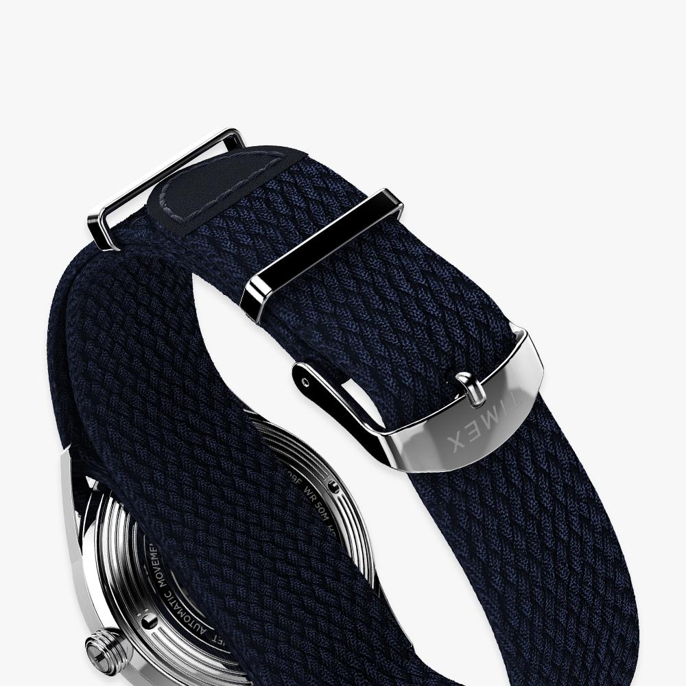 [Timex] Marlin Jet Automatic Fabric Watch 38mm TW2V72300