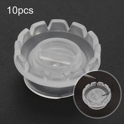 Strumento per Extension Ciglia 10 Pezzi Porta Colla per Ciglia in Plastica Supporto Adesivo per Ciglia Coppetta Blossom