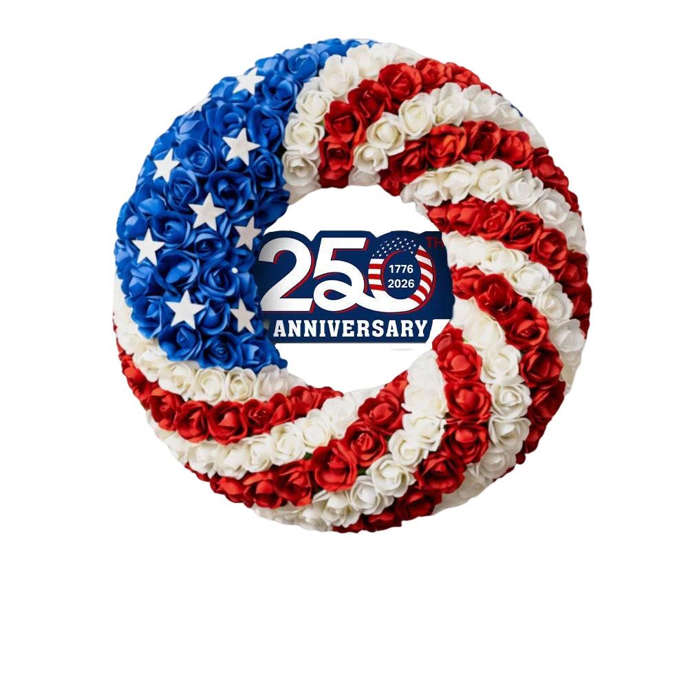 Wreath Patriotic Wreath Independence Day Decoration For USA Independence Day One Size