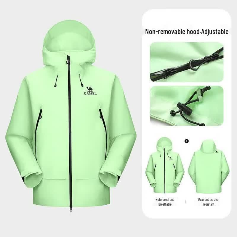 Camel Waterproof Single-Layer Outdoor Jacket