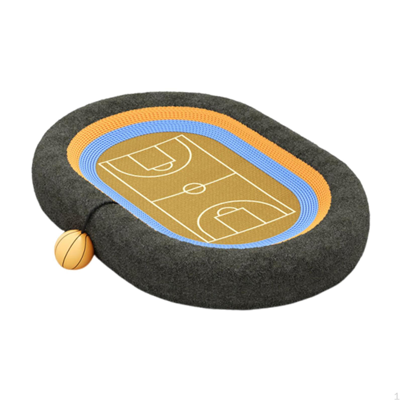 

Scratch Pad Bowl Cat Scratcher Bed Anti Slip Pet Sleeping Kitten Scratching Board for Small Basketball