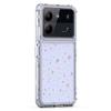 For ZTE Blade A34/A54 Case Clear Acrylic TPU Hybrid Phone Cover with Laser-printed Film