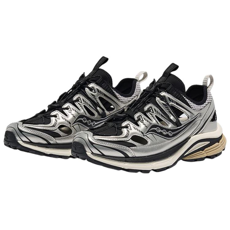 SAUCONY Kinvara 4 Bequeme Weiche Rutschfeste Langlebige Low-Top Lifestyle Schuhe Unisex Sneaker Silber S79081-1
