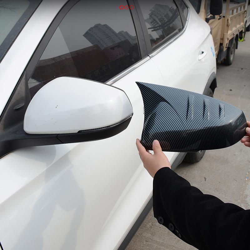 Rearview Mirror Cover For Changan X5 Plus 2024 2025 2026 Adhesive Tallation of Decorative Cover for Car Rearview Mirror