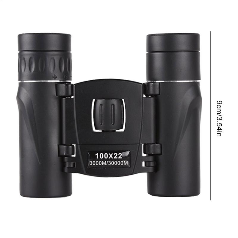 Night Vision Binoculars Compact Binoculars With Carrying Bag Long-Range Exploration Tools For Stargazing Outdoor Cruise Backyard