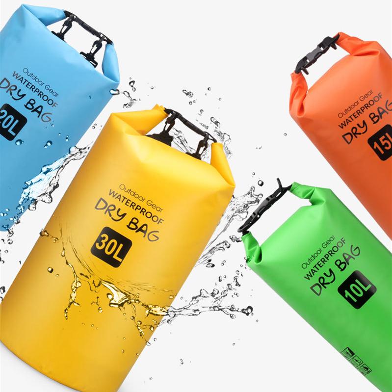 Dry Bag 5L Waterproof and Durable PVC Tarpaulin синий