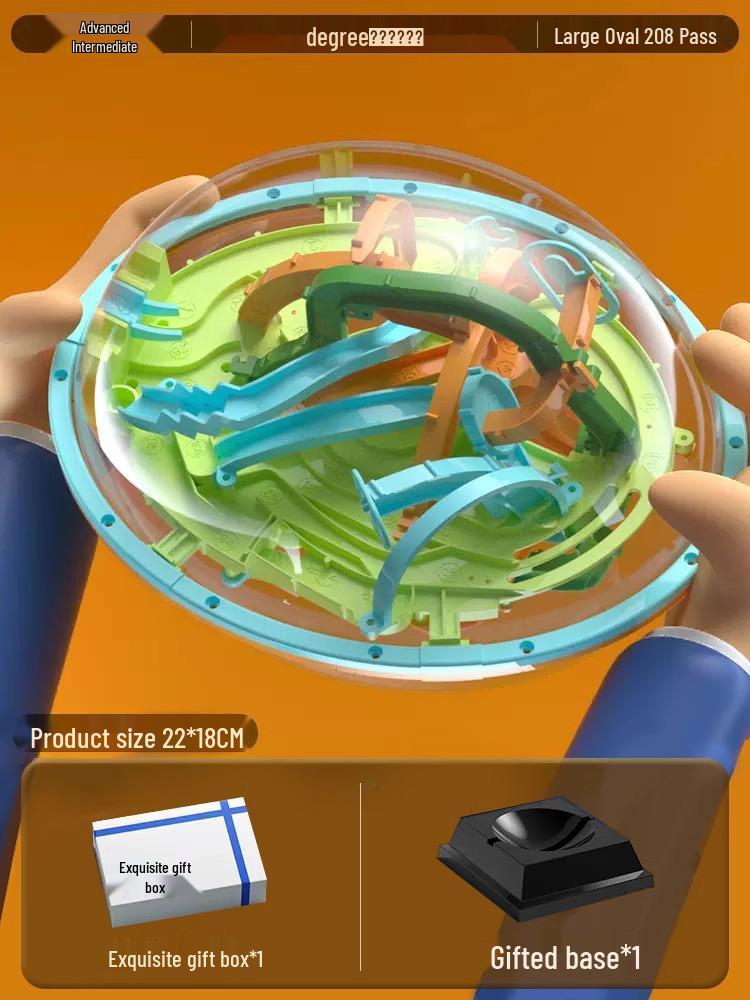 

Игра-головоломка с 3D лабиринтом: Детское образовательное испытание на баланс и концентрацию