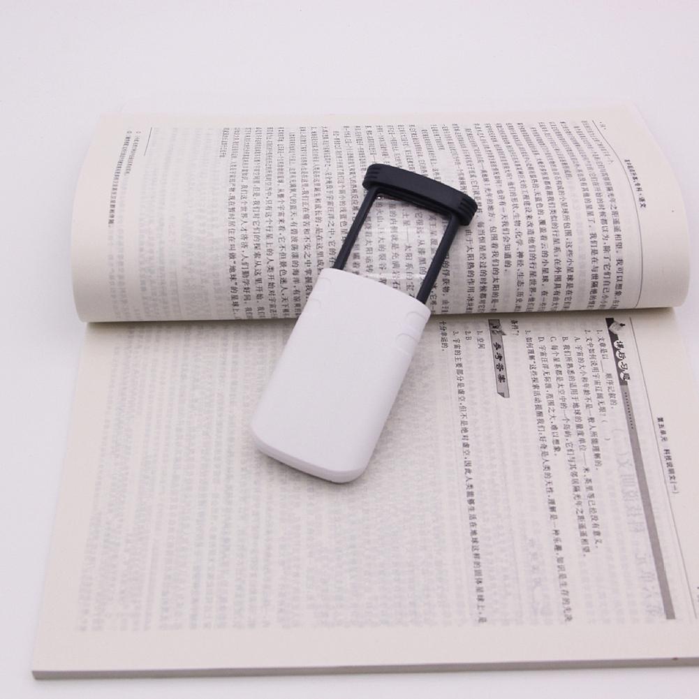 Pull-Out 4x Illuminated Lighted Magnifier with 1 LED Light Portable Pocket Loupe Magnifier for Reading Jewelry/Antique Appraisal
