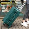 Xinyuesheng 24-inch Retro Aluminum Frame Travel Luggage