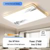 LED Square Ceiling Light - Super Bright for Bedrooms and Living Rooms, Modern 2025 Style, Ideal for Master Bedrooms and Restaurants.