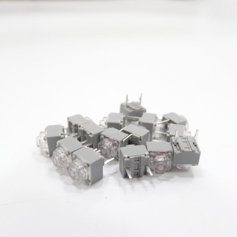 6x6x7.2mm Quiet Microswitch 10Million Clicks Life Mouse Button 2Pins Microswitches 10PCs