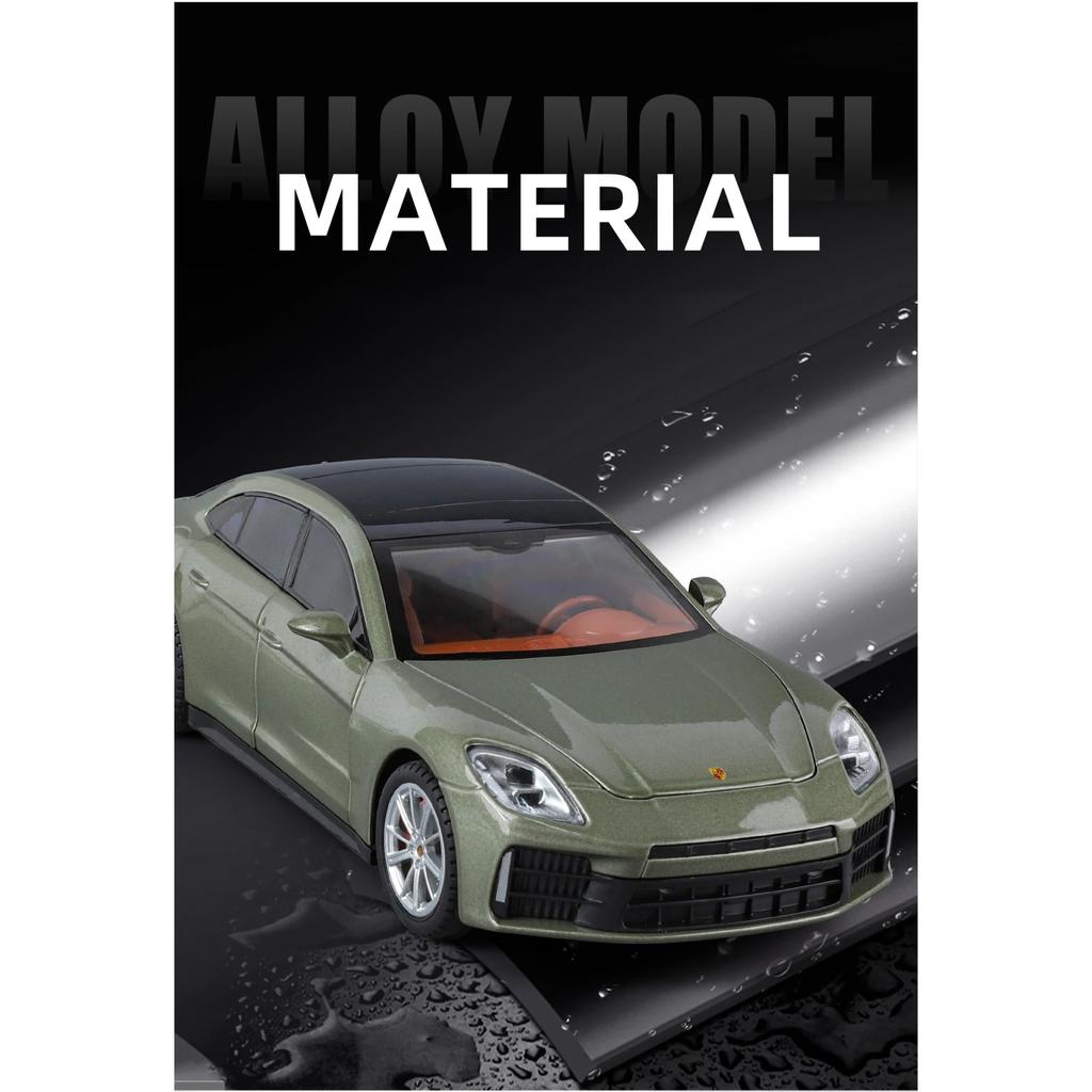 NEW 1/24 Porsche Panamera Supercar Alloy Model Car Toy Diecasts Metal Casting Sound and Light Car Toys for Children Vehicle