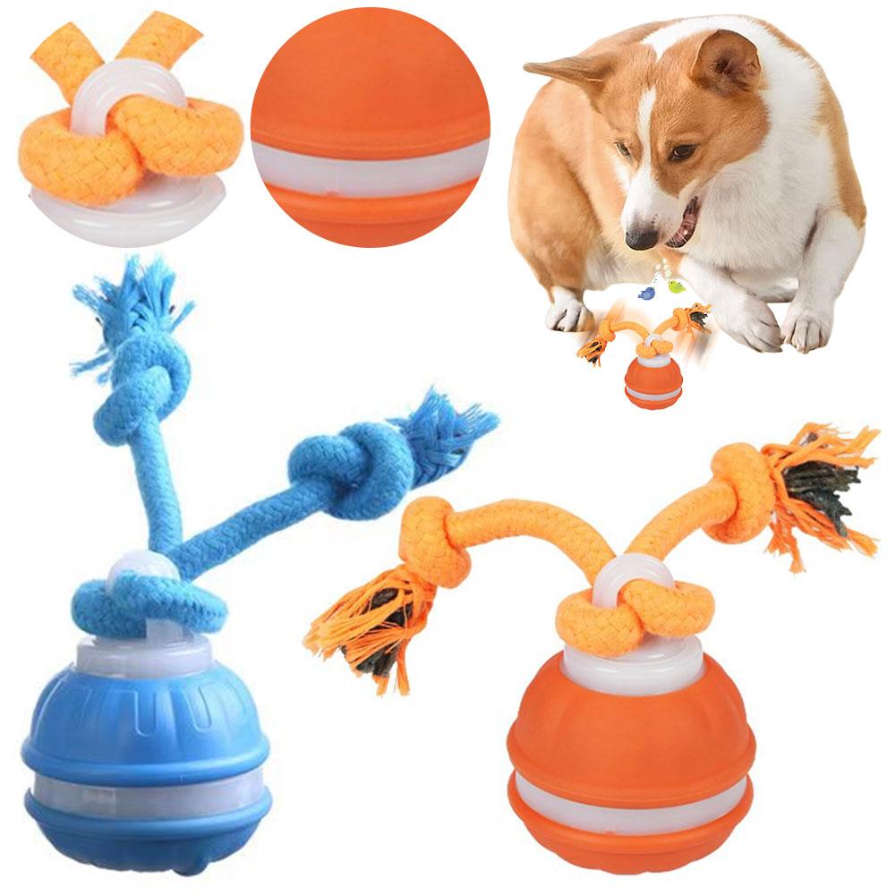 Interactive Dog Toys USB Rechargeable Motion Activated Dog Ball Automatic Dog Ball for Medium Small Dogs Puppy