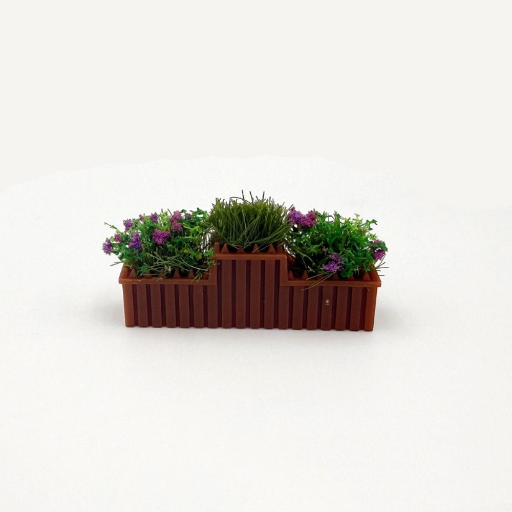 1:12 Scale Cherry Blossom Flowers Lifelike Garden Lifelike Artificial Flower Doll House Decor