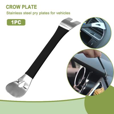 Auto Acciaio Inossidabile Leva Piastra Auto Fibbia Modifica Rimozione Audio Navigazione Console Centrale Interno Pannello Porta Strumento