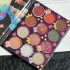 12-color Eyeshadow Palette, Easy To Apply And Convenient Eyeshadow Pearlescent Matte Makeup For Novices