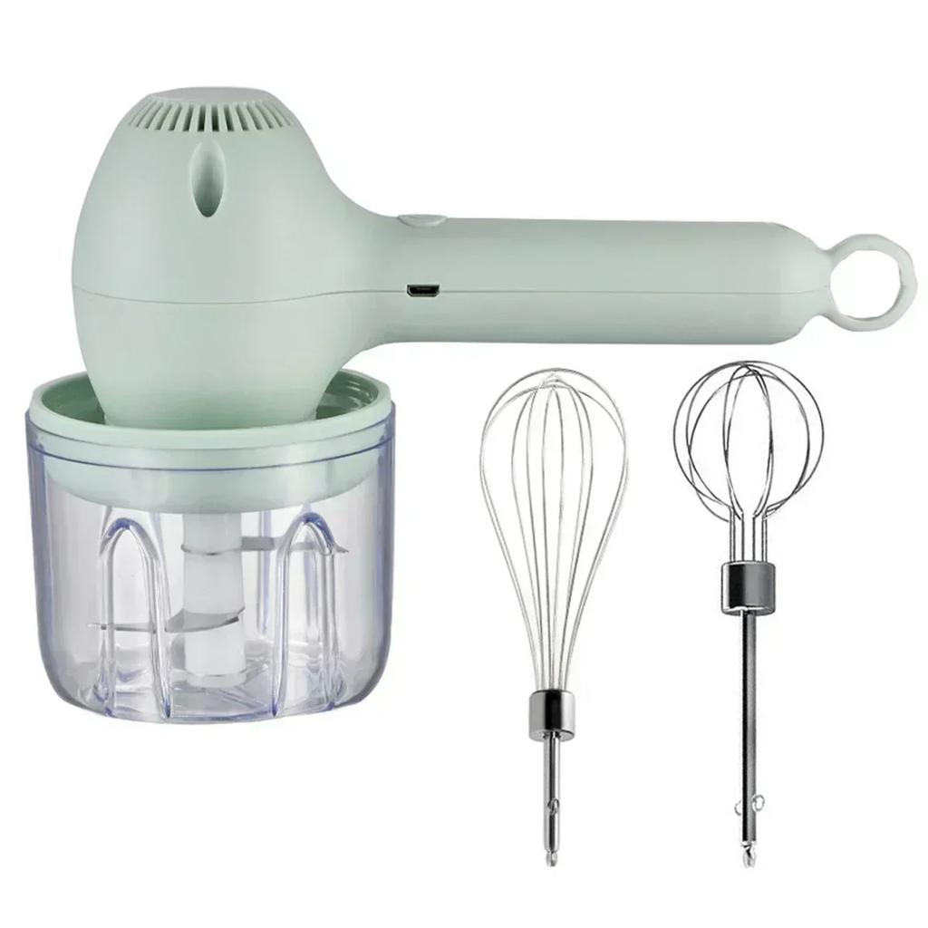 Blender Accessory Kitchen Masher Machine Wireless Egg Beater 30W Motor Convenient Storage Detachable Components