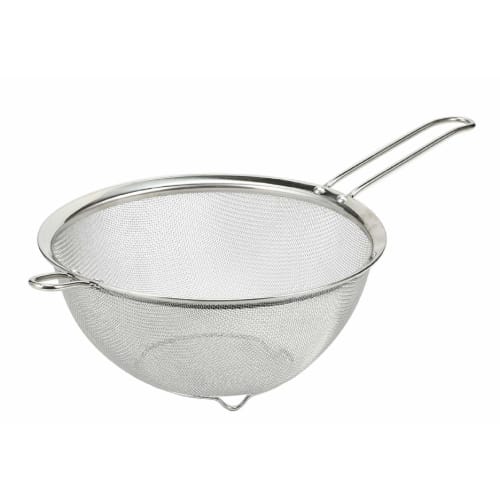 Pearl Metal Strainer with Legs, 21cm, Stainless Steel, At Aqua, HB-4100