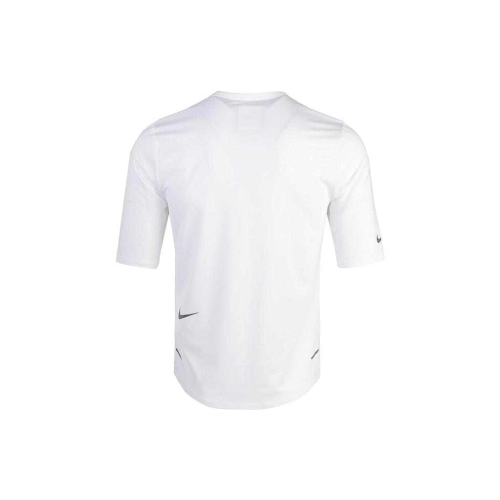Nike Reflective Casual Round Neck T-Shirt Men Tops White AQ6387-100