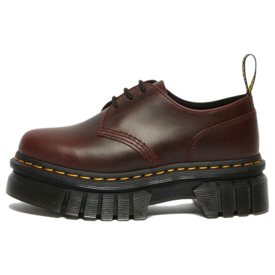 Dr. Martens Leather Casual Shoes Women Shoes Burgundy 27815211