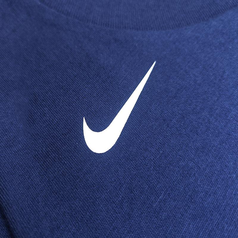Nike Fashion Comfortable Skin-Friendly Korean Style Short Sleeve T-Shirt Kids tops Dark-Blue 3Z3B3SATY-NYY