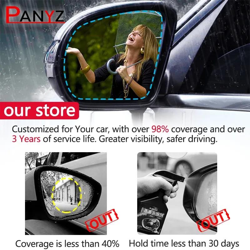 Full Cover Anti Fog Rainproof Film Rearview for Mercedes Benz A-Class W169 W176 W177 A-Klasse A160 A180 A200 A45 Car Accessories