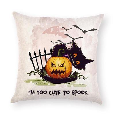 Halloween Funny Pumpkin Series Home Decoration Pillow Cushion Pillow Cover