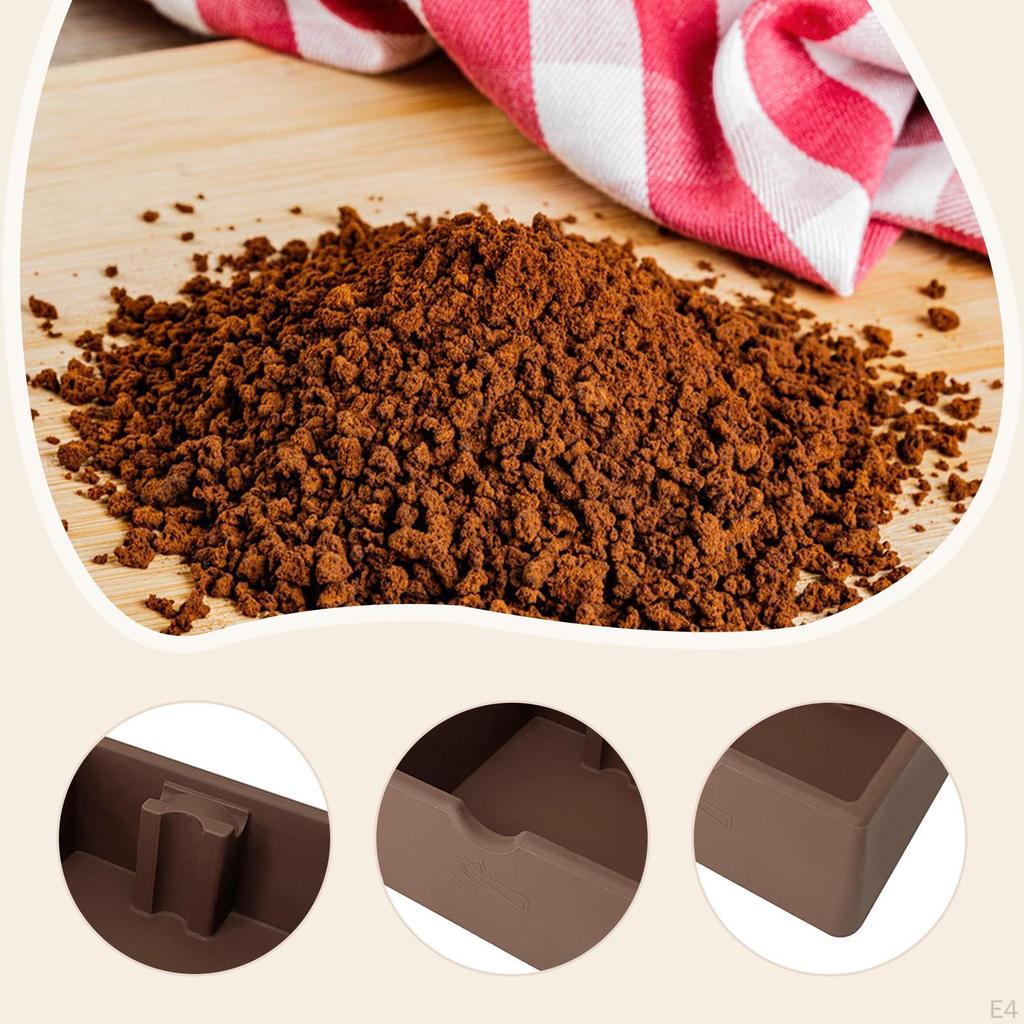 Coffee Knock Ground Dump Bin Accessory Espresso Box for Cafe Shop