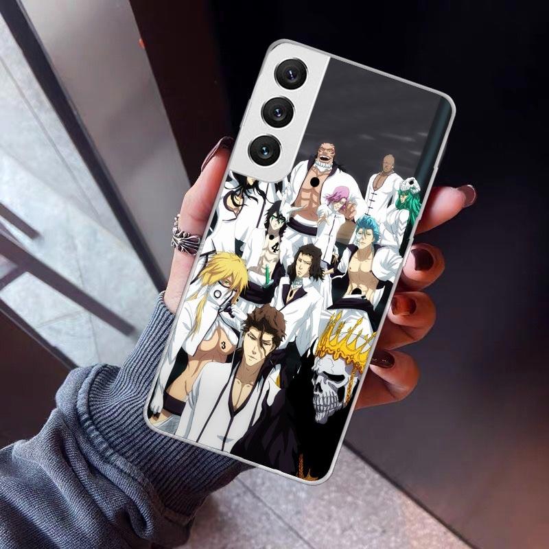 Bleach Japanese Anime Phone Case For Samsung Galaxy S26 S25 Edge S24 S23 Ultra S22 Plus S21 S20 FE Soft TPU Back Cover Funda Gal
