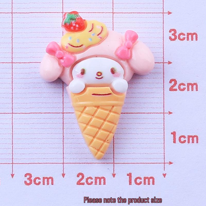 Cute Dessert Animal Cartoon Resin Charms for Crocs - DIY Accessories