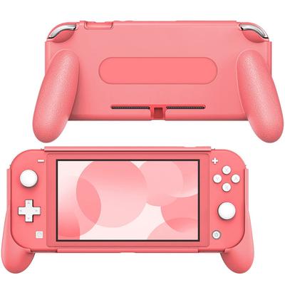 ATiC Switch Lite Handle Grip Stand Comfortable To the Easy To Attach and Compatible with Nintendo Switch Lite Case, Cover, Shockproof, Ergonomic,