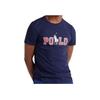 Polo Ralph Lauren Ss25 Crew Neck Logo Graphic Short Sleeve T-Shirt Men T-Shirts Navy-Blue 710753371-003