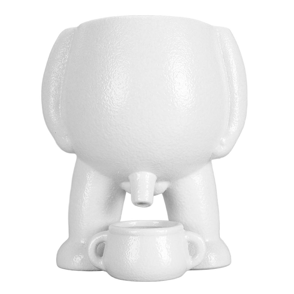 Vaso da Fiori in Ceramica Simulazione Innovativa Uomo Piccolo Urina Decorazione Vaso per Scrivania