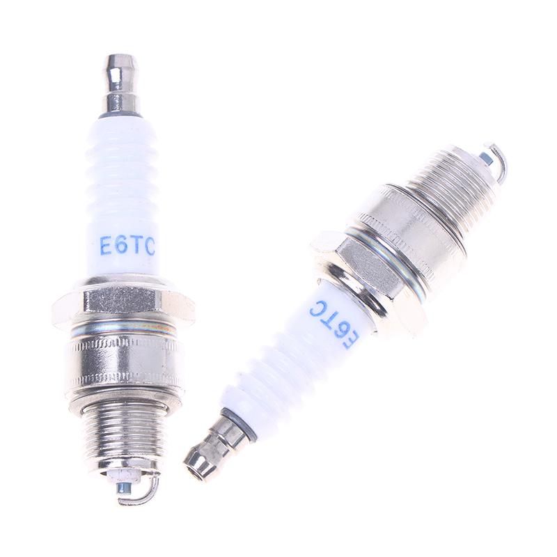 Neu 1/3 Stück Brandneu Motorrad Zündkerze E6TC Für Roller Moped Zündungsteil Ersatz Zubehör