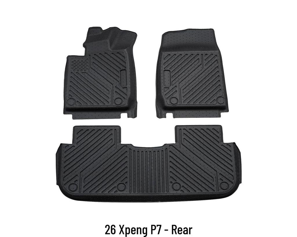 Eco-friendly TPE Waterproof Floor Mats for XPeng P7+