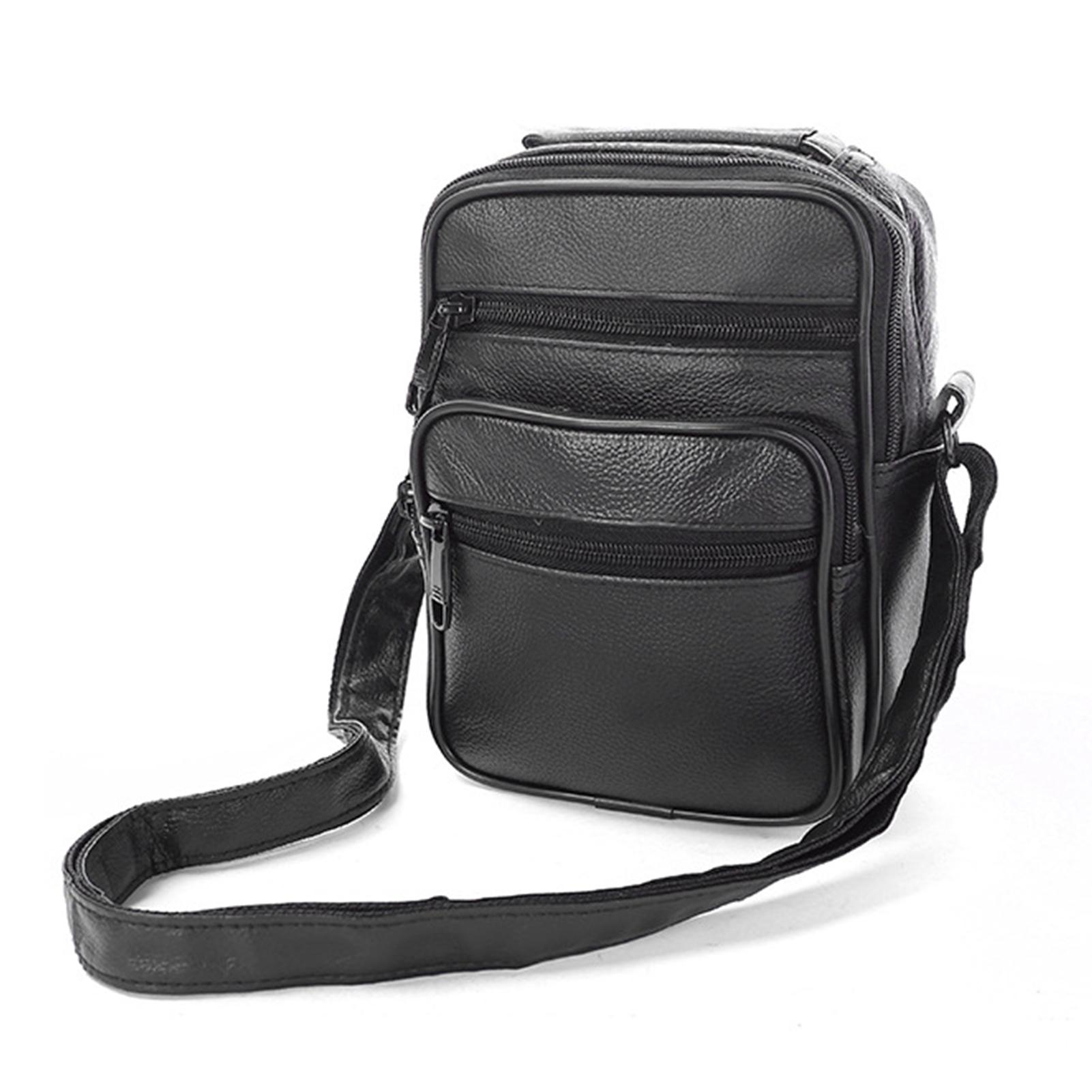 Men s Casual Shoulder Bag Stylish Lightweight Business Shoulder Purses Suitable for Work Travel Shopping