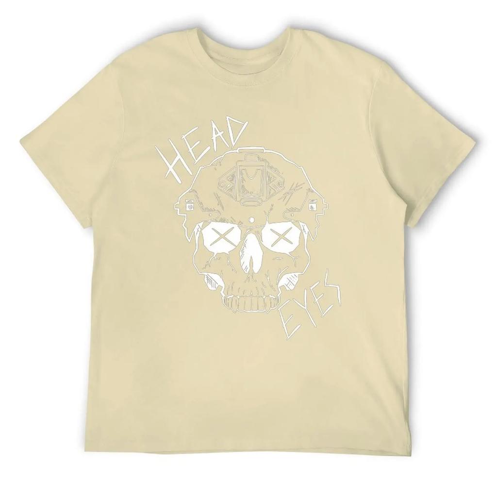 Head Eyes EFT Escape From Tarkov Inspired Crewneck T-shirt Move Tshirt Creative Funny Sarcastic Fitness Eur Size