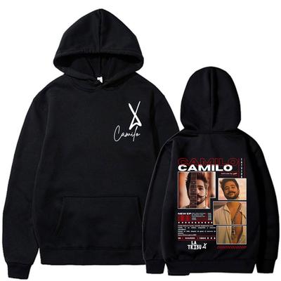 Rapper Camilo Tour Album 2025 Graphic Hoodie Men Women Short-sleeved Hip-hop Hoodies Loose Casual Punk Sportswear Autumn Winter