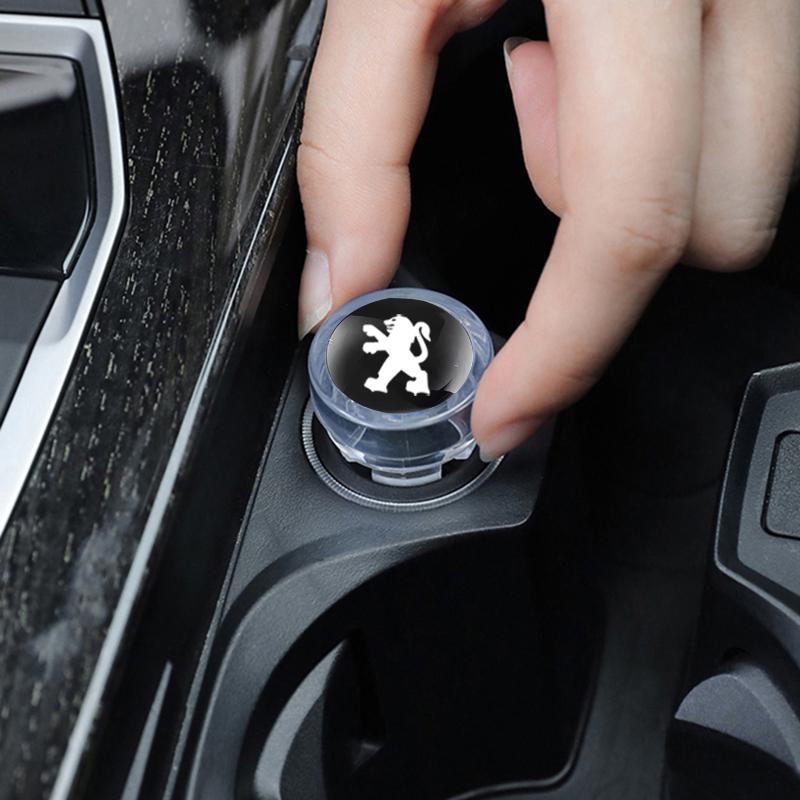 ABS Dust Proof Car Cigarette Lighter Cover Protector n Caps for Peugeot 406 405 205 3008 206 5008 308 208 408 508 407 307 206CC