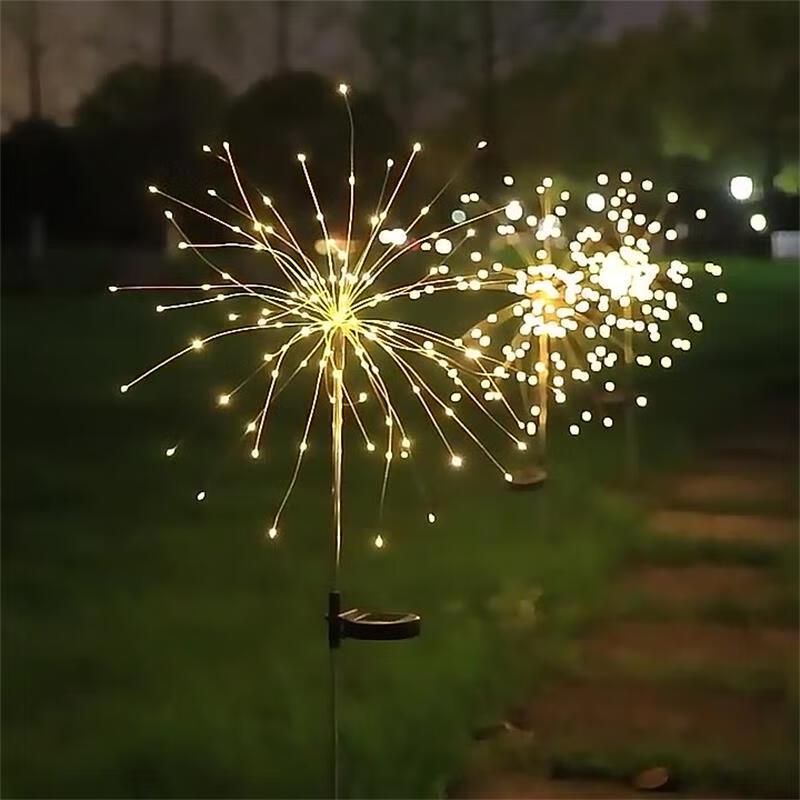 Solar LED Dandelion Fireworks Garden Light