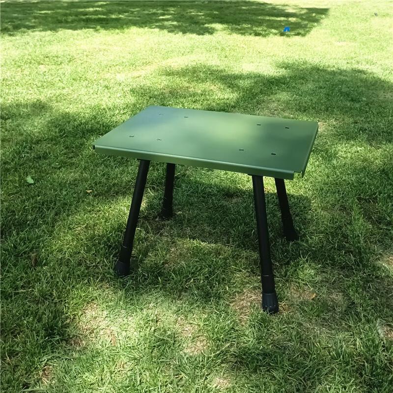 OEING Outdoor Folding Aluminum Alloy Tactical Picnic Table