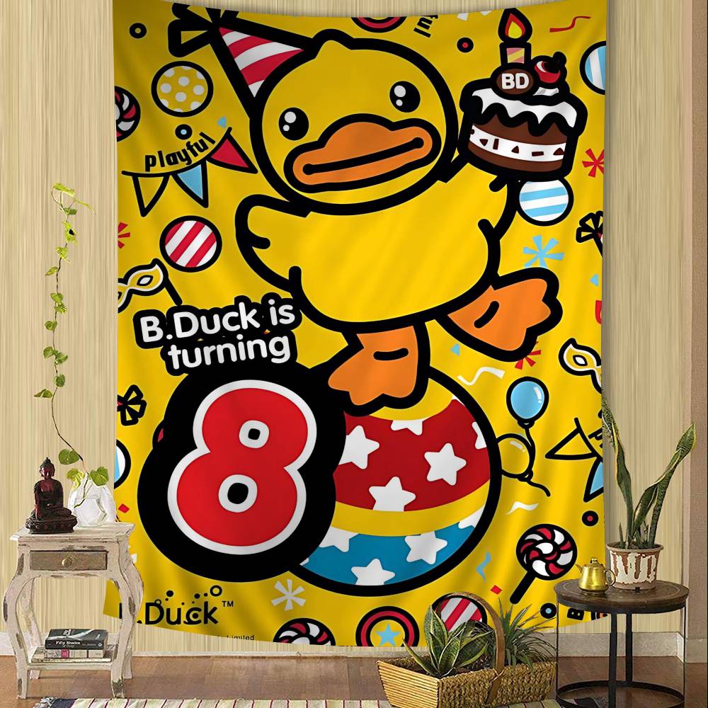 Famous band B-B.Duck cartoon Hanging Bohemian Tapestry Bohemian Wall Tapestries Mandala Cheap Hippie Wall Hanging