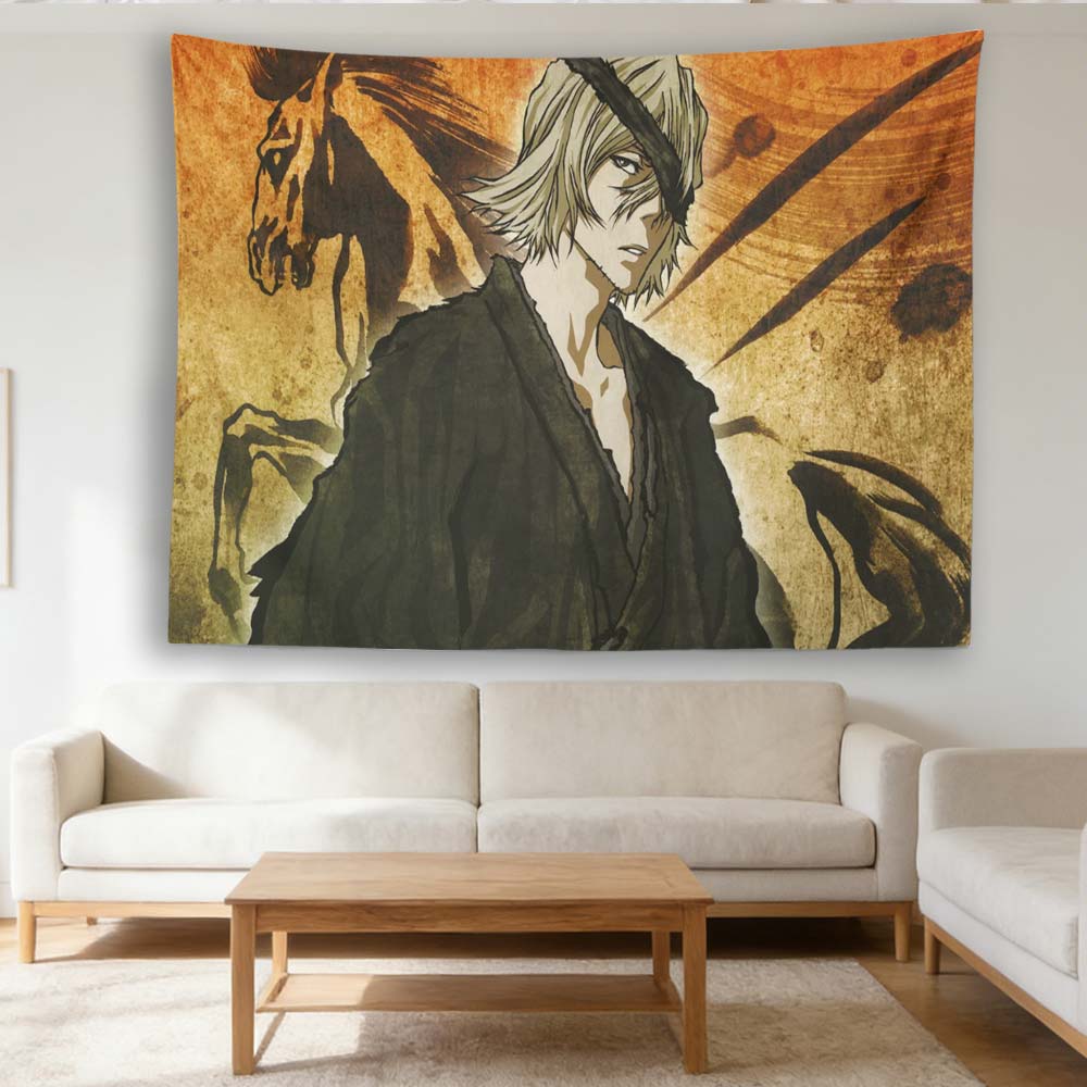 B-Bleach U-Urahara Kisuke Large Tapestry, Large Wall Tapestry, Cool Room Decoration Items For Bedroom Dorm