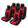 Universal 5-Seat Car Seat Cover Set Breathable Comfortable Polyester Material with Sponge Padding Suitable for All Seasons