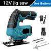 45 Degree Tilt Portable Multi-Function Woodworking Power Tool Small Rechargeable Cutting Machine Electric Angle Jigsaw