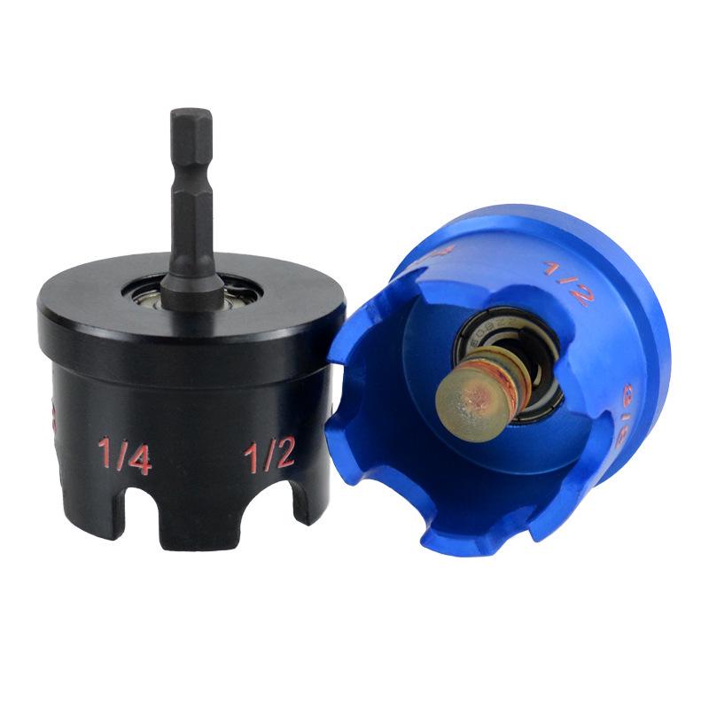 Multi-Functional Aluminum Alloy Nut Driver & Drill Bit Adapter Kit