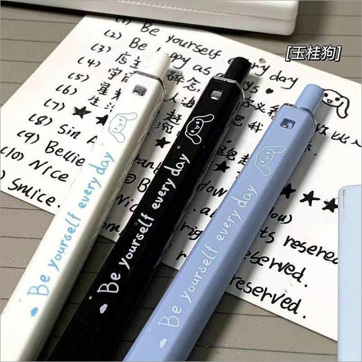 

Ручка Kitty Square Pen нажимает на нейтральную ручку, чтобы ученики могли задавать вопросы Cinnamon Dog/10pcs