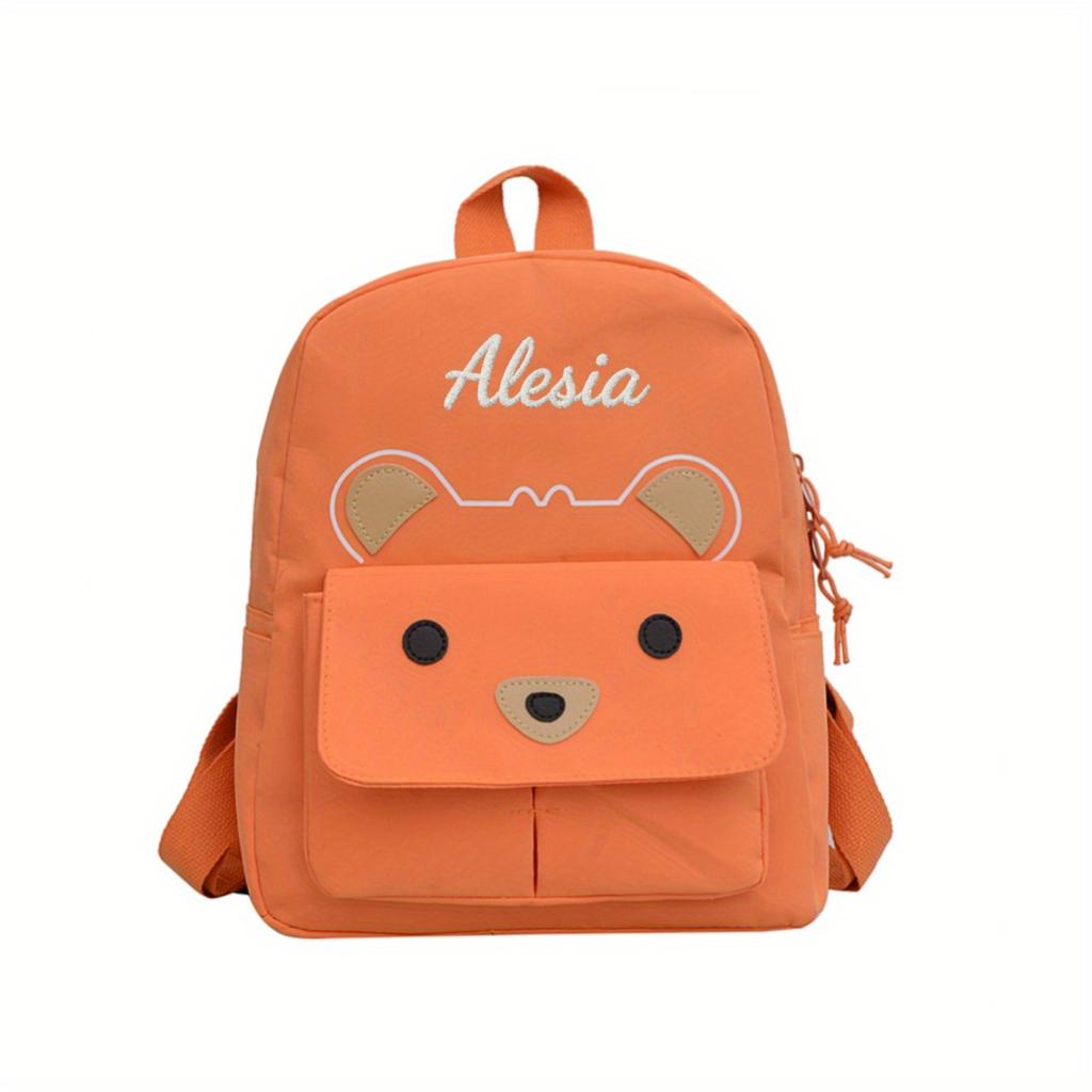 Embroidered Toddler Backpack Custom Kids Backpack Personalized Children'S Backpack Kids School Gift Laptop Bag Back To School