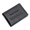 JEVI Top-Grain Leather Driver's License Holder